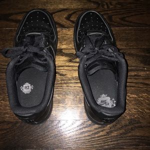 Black Air Force ones
